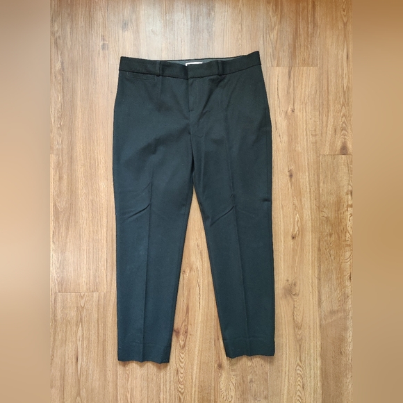 NEW Banana Republic Sloan black ankle pants 14 - Picture 1 of 13